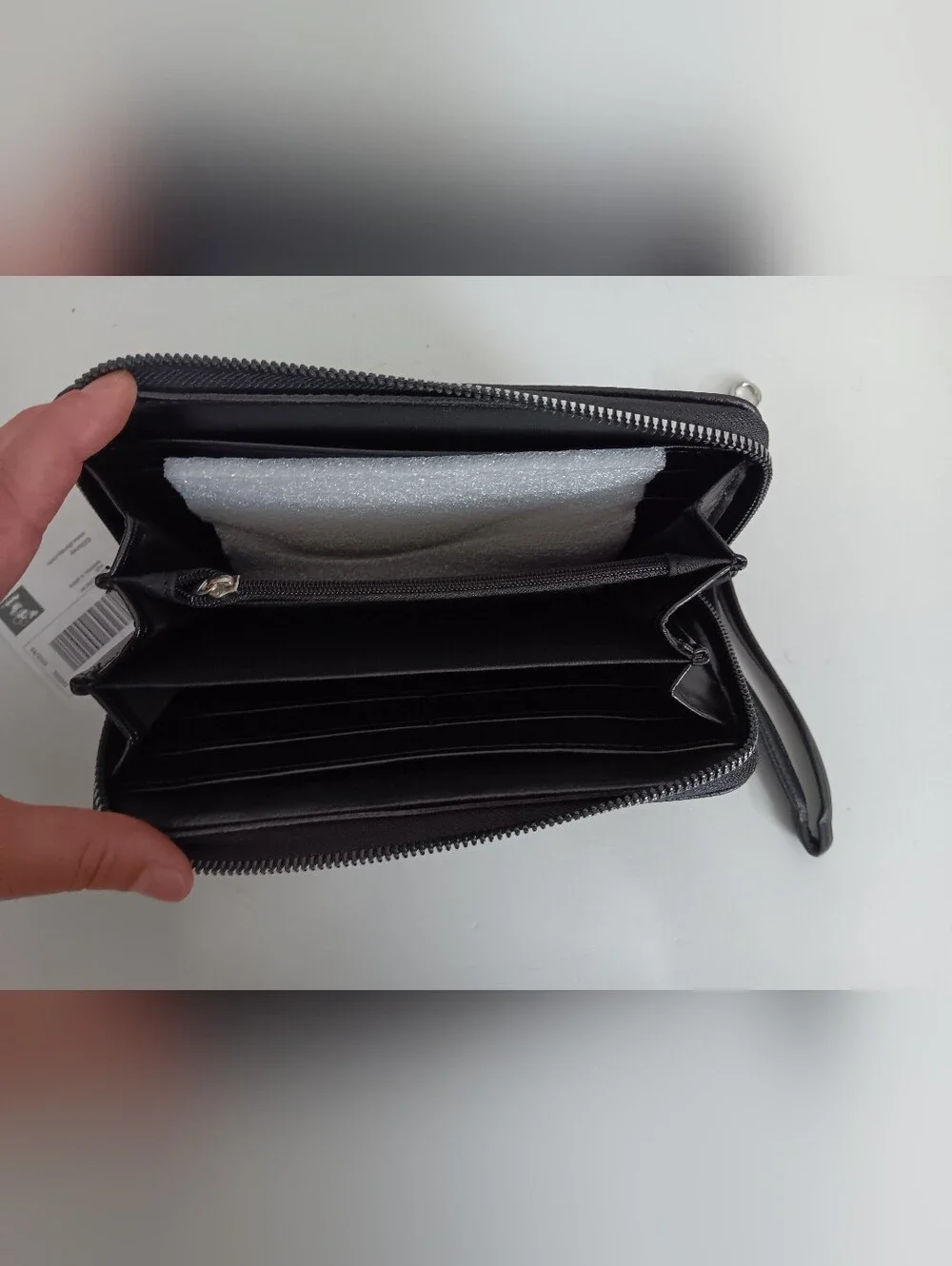 Disney Mickey Mouse Holographic Zip Around Wristlet Wallet